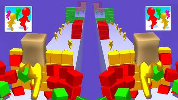 Color Run Stickman 3D|| Gameplay (iOS & Android) Walkthrough part 2