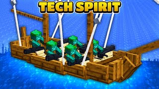 UNDERGARDEN, TINKERS TOOLS & MORE AUTOMATION! EP4 | Minecraft Tech Spirit [Modded Questing Skyblock]