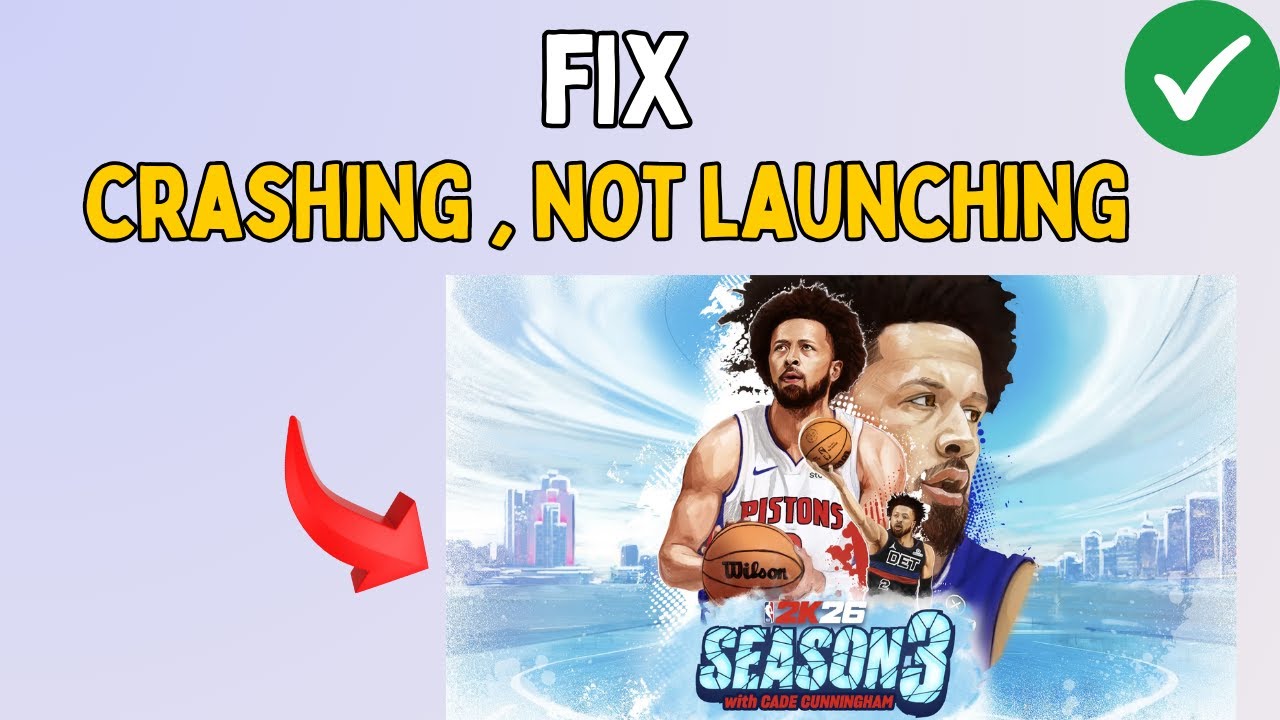 How to Fix NBA 2K26 MyTEAM Mobile Crashing, Freezing, Not launching or Stuck on loading Screen