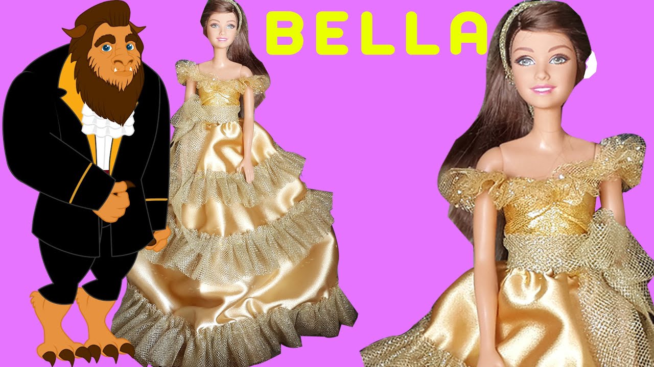 Barbie Bebek Melis için Güzel ve Çirkin Bella Kostüm Tasarımı Oyuncak