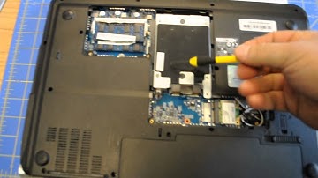 How to remove hard drive from Gateway NV53 Laptop