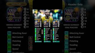 Serhou Guirssy free bullet header custom training guide e football 2026 #shorts#pes