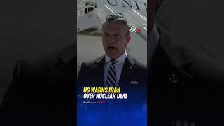 Hegseth says US ready to “restart military action” if Iran fails nuclear commitments