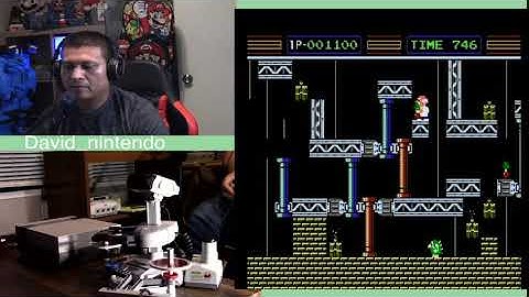 Nes robot gyromite top level