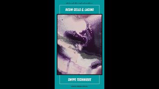 RESIN SWIPE Technique #shorts Profile