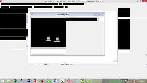 Tutorial Membuat Form Karyawan Dengan Aplikasi Delphi 2010