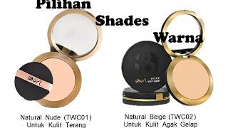 B Erl Three Way Cake, Bedak Padat Selembut Bedak Tabur