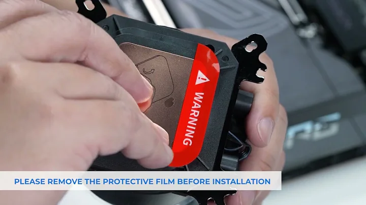 MSI® HOW-TO install MPG CORELIQUID P13 Series for AMD AM4/AM5 socket