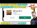 Minecraft 2 Official Game Released|Minecraft 2