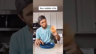 Your Firstborn vs. Middle vs. Youngest (How your kids eat breakfast)