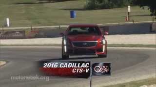MotorWeek | Quick Spin: 2016 Cadillac CTS-V and ATS-V