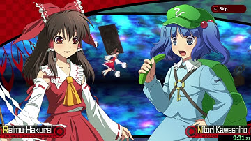 Azure Reflections Reimu Hakurei Normal Speedrun No Spellcards [18:13.57]