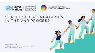 MGoS Stakeholder Engagement In The VNR Process 2025