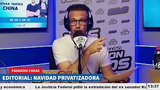 "Navidad privatizadora" por Alejandro Bercovich | Editorial en Pasaron Cosas