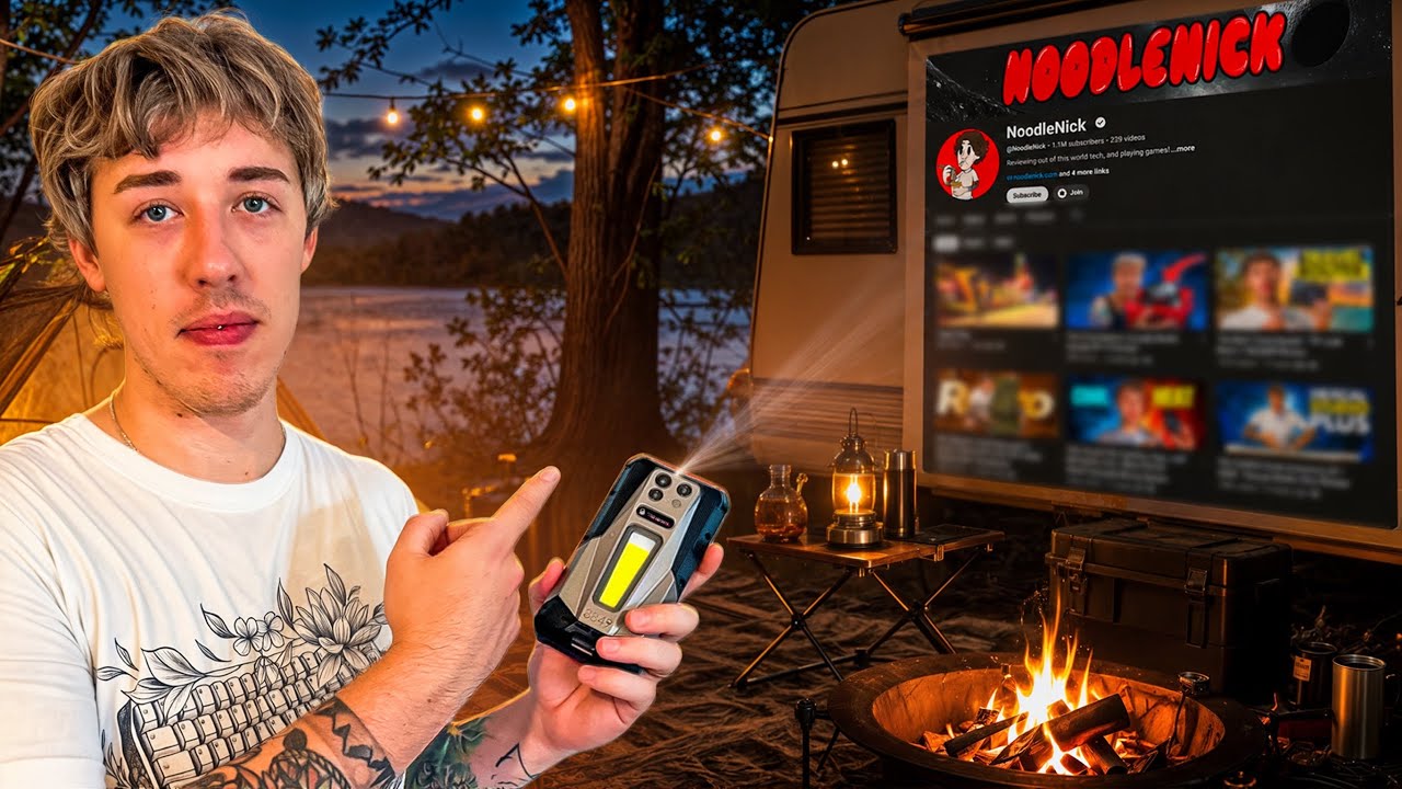 This Rugged Phone Also Has A 2K Projector - 8849 Tank 5 Review