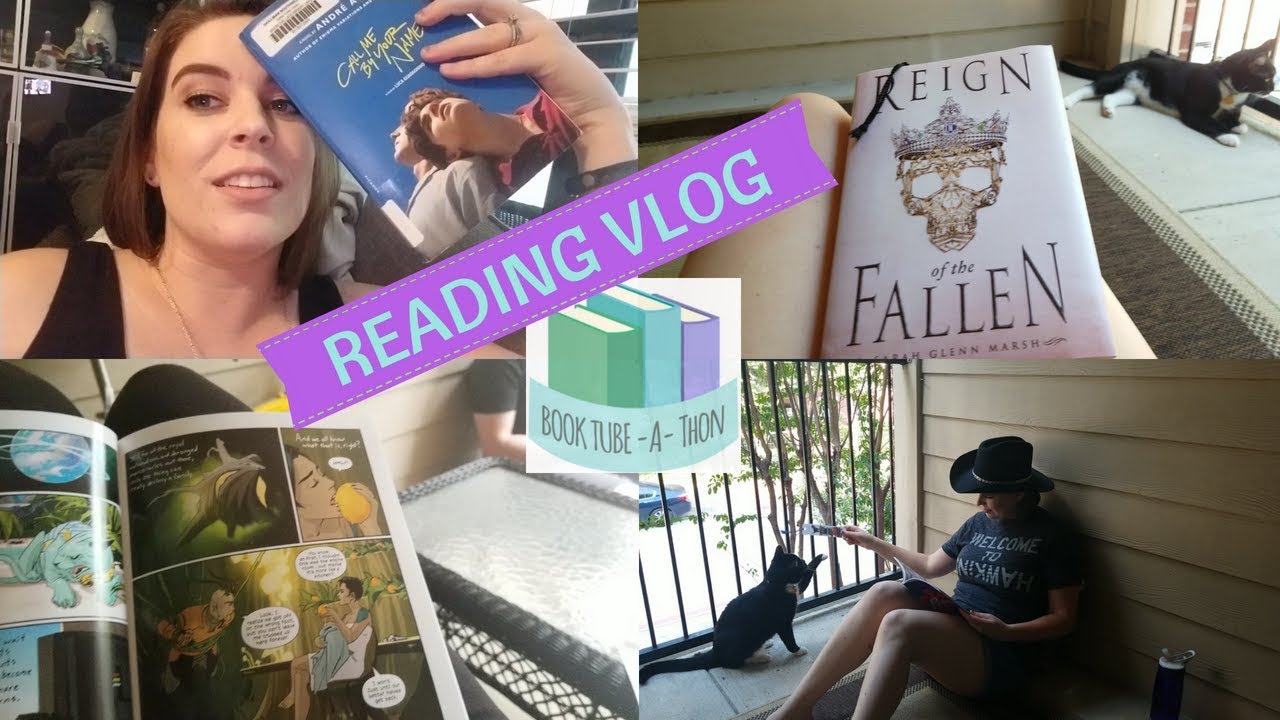 BOOKTUBEATHON 2018 VLOG || Bookish Beauty