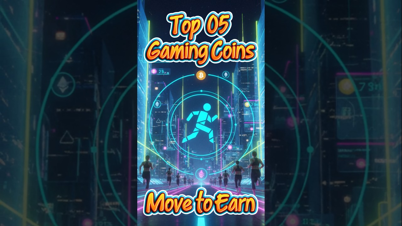 Top 5 Move-to-Earn Crypto Gaming Coins (M2E) 🏃🏃‍♀️🏃‍♂️
