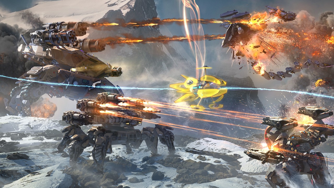 War Robots Music Theme Christmas Event 2017-2024 Official Ambient Audio HD