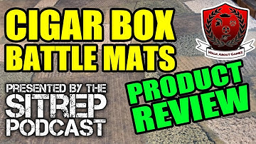Progress in Our Hobby: Cigar Box Battle Mat Product Review
