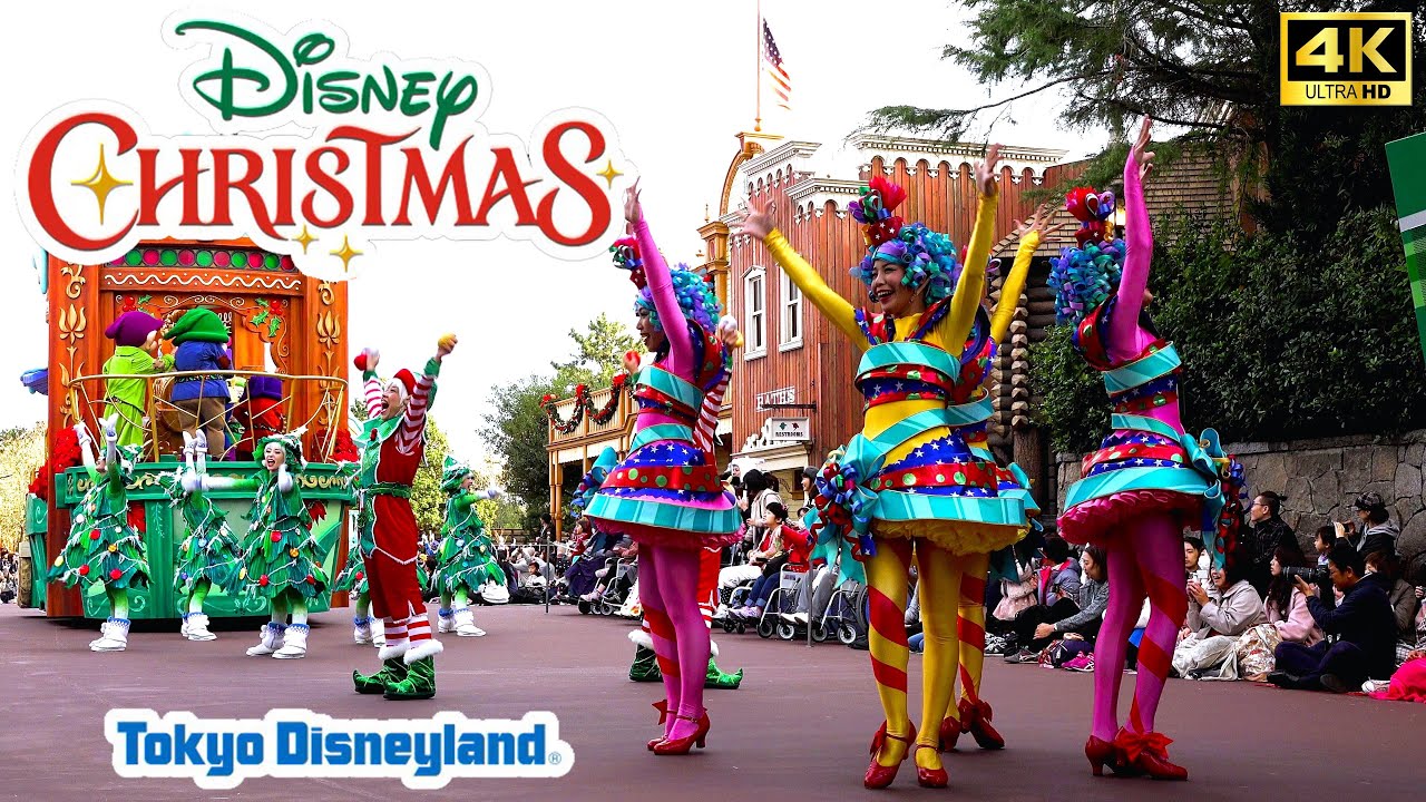 4K】TDL Christmas Stories 東京ディズニーランド クリスマス