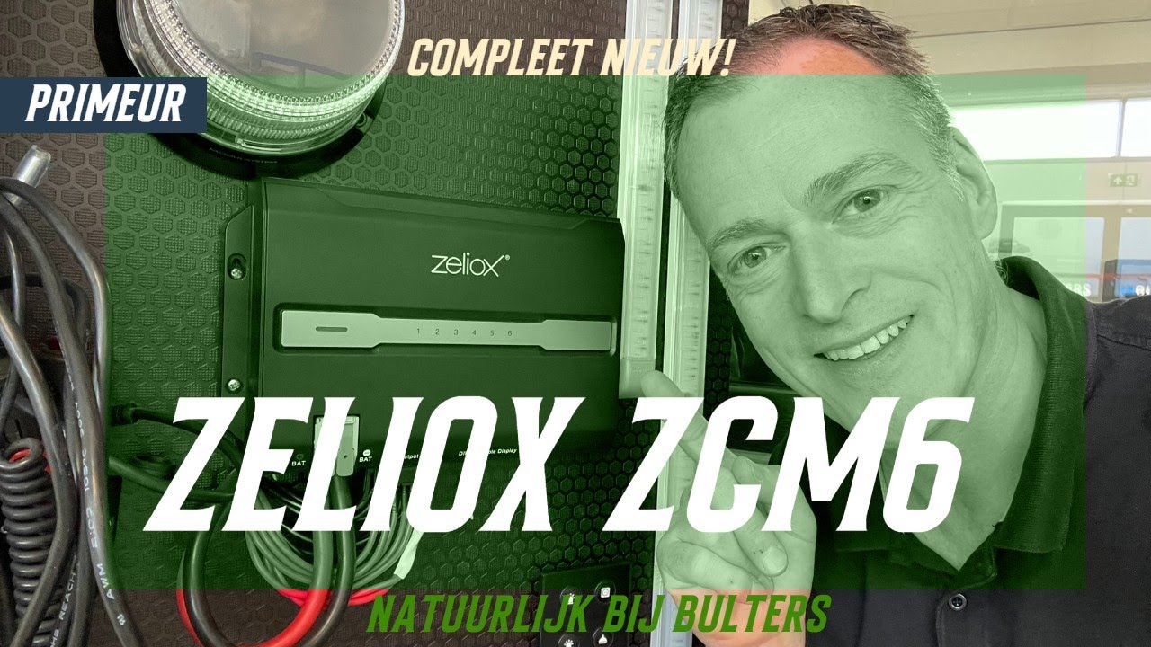 New! Primeur! de Zeliox ZCM6 | Bulters Bedrijfswageninrichtingen