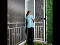Honeycomb for Balcony controls rain & sunlight #balcony #acpartition #rainpartition #sunlitecontrol
