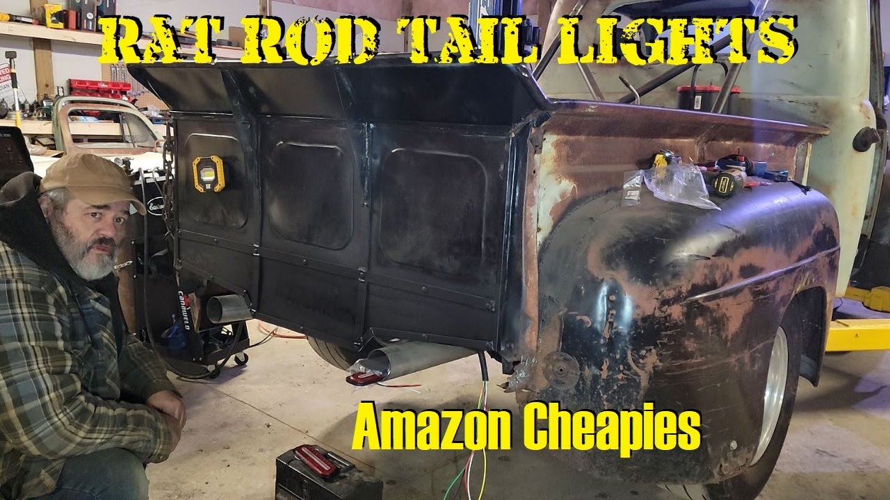 Rat Rod Gets Some Modern Tail Lights