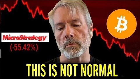 Michael Saylor reageert op Bitcoin-crash en MicroStrategy - dit was gepland