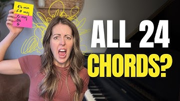 How to memorize every major and minor chord (FOREVER!)