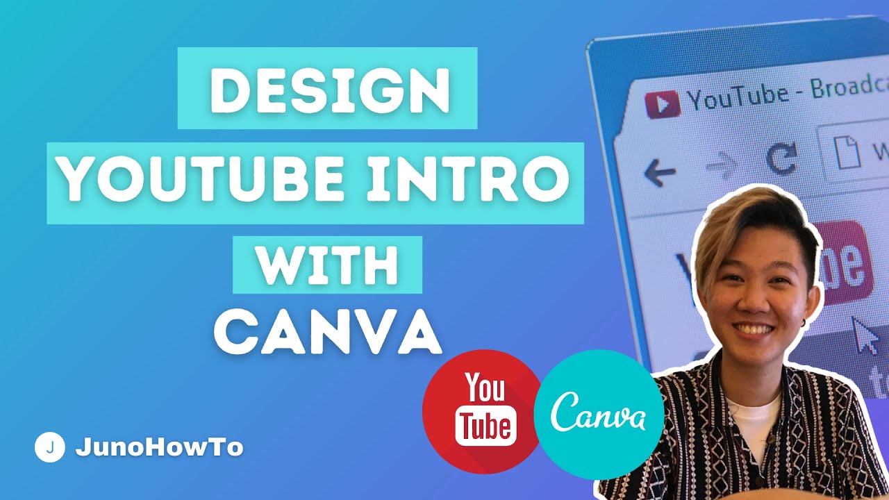 Easy Design Youtube Intro | Canva Tutorial for Beginners| Free & Easy ...