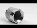 DN32 Internal Thread Sintered Mesh Filter 38x50