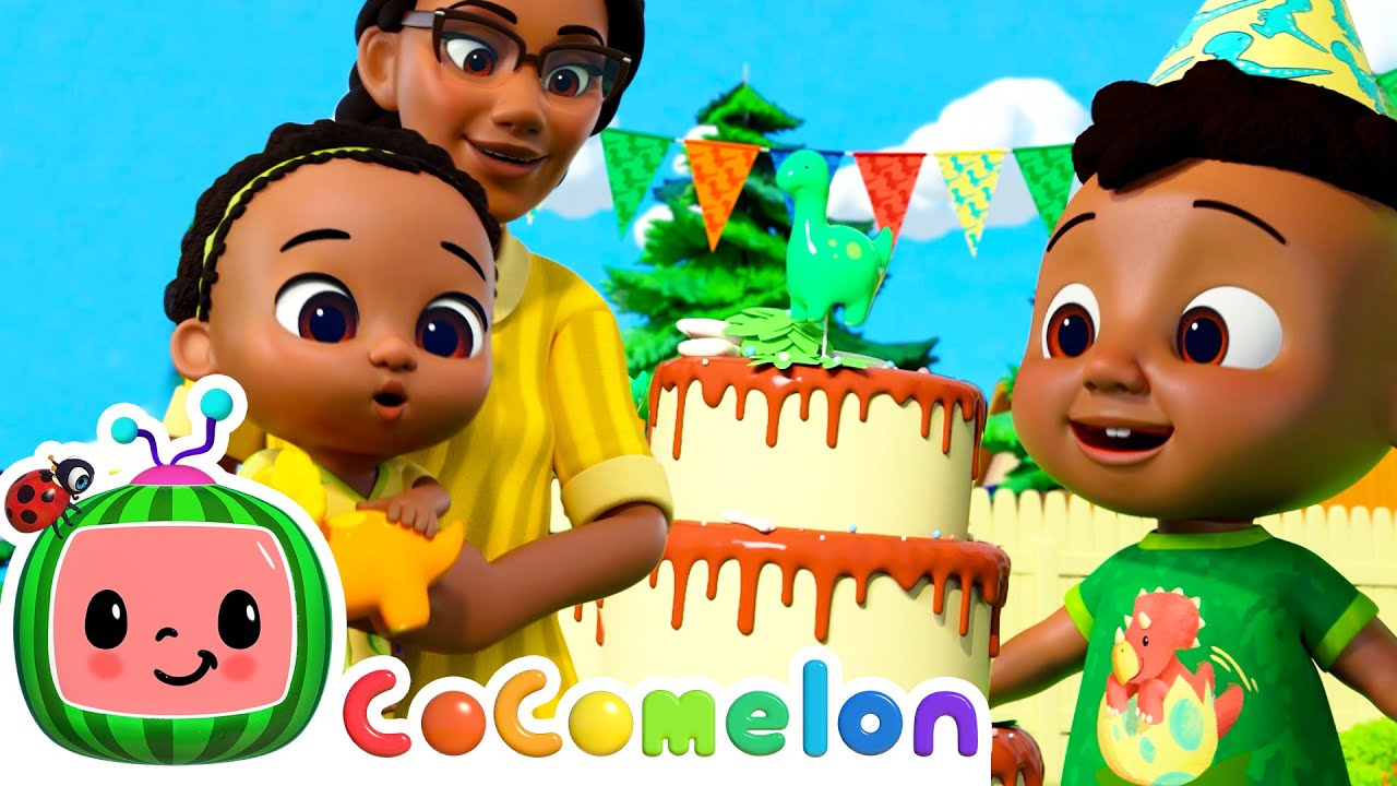 Cody's Dino Birthday | Cody and Friends! Sing with CoComelon - YouTube