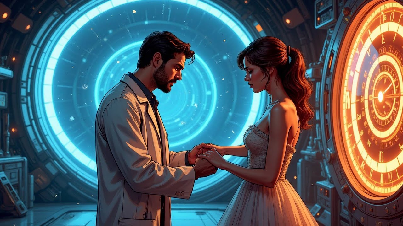 Reinicié la máquina del tiempo para que mi esposa pudiera estar con su primer amor… ¡pero ella me