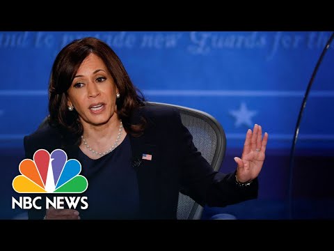 Harris On Vaccine: 'If Donald Trump Tells Us To Take It, I?m Not Taking It.' | NBC News