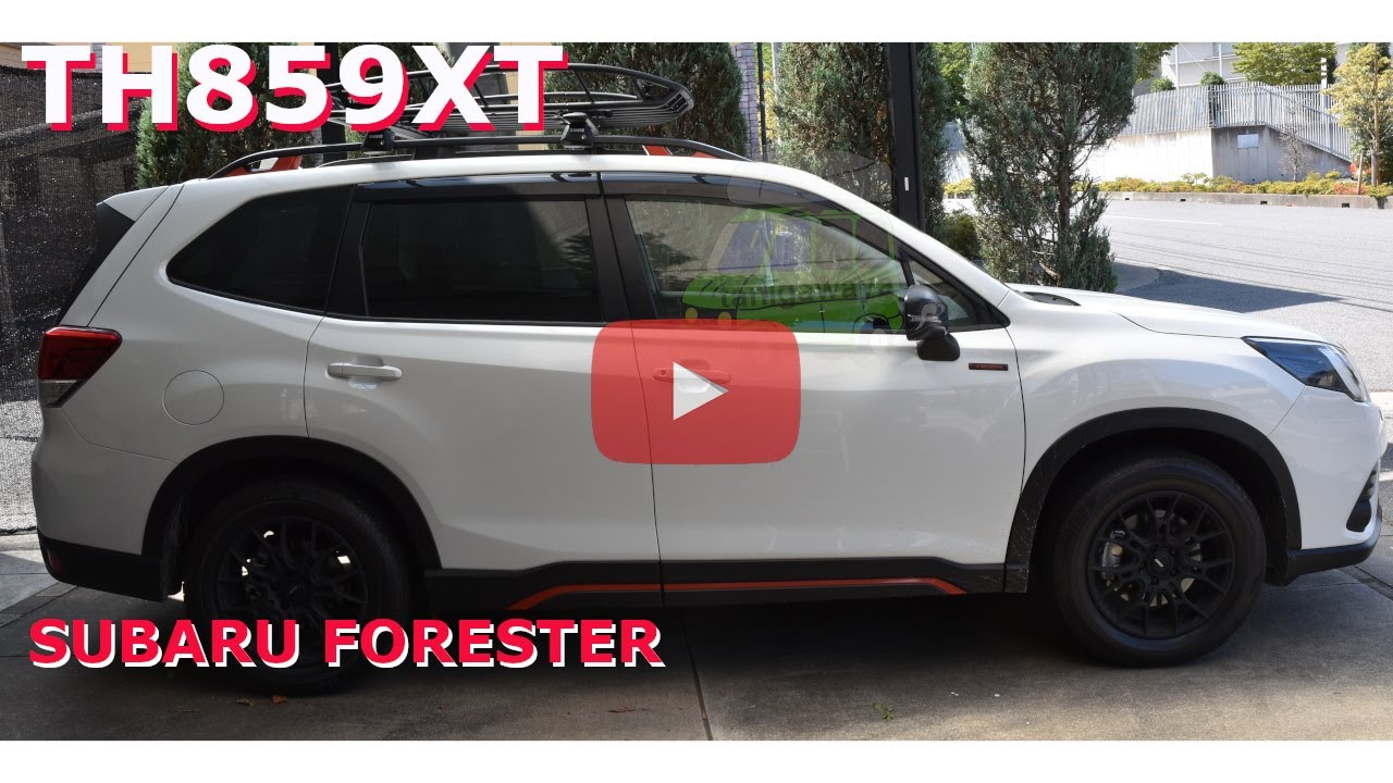 SUBARU FORESTER x ルーフラック th859XTキャニオン：有限会社谷川屋