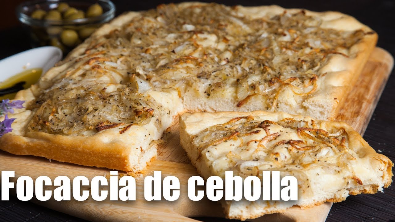 Focaccia de cebolla
