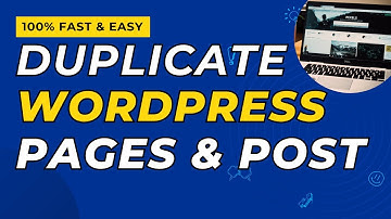 How to Easily Duplicate a Page in WordPress. Best WordPress Page and Post Duplicator Plugin