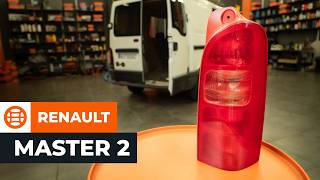 How to change Tensioner pulley, timing belt on RENAULT MASTER II Box (FD) - online free video