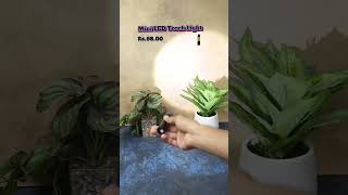 🔦✨ Mini Rechargeable LED Long Range Flashlight Torch ✨🔦💰 Price: ₹98🆔 SKU: 7528#deodap_dogri