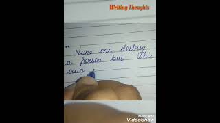 Iron rust|cursive English writing|handwriting practice|positive mindset#writingthoughts
