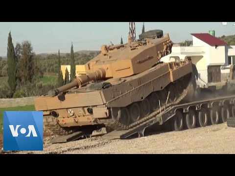 Turkey Sends Hundreds of Military Vehicles to Syria