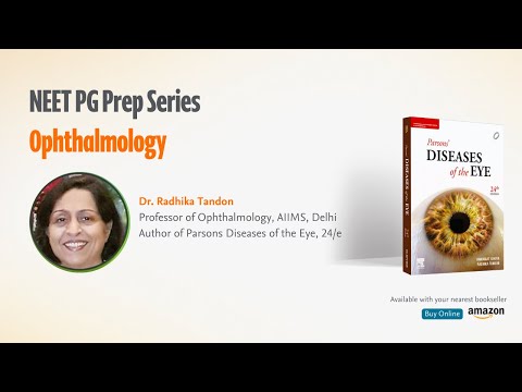 NEET PG Prep Series | Ophthalmology with Dr. Radhika Tandon