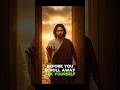 The Door Will Not Stay Open Forever. #jesus #faith #voiceoffaith