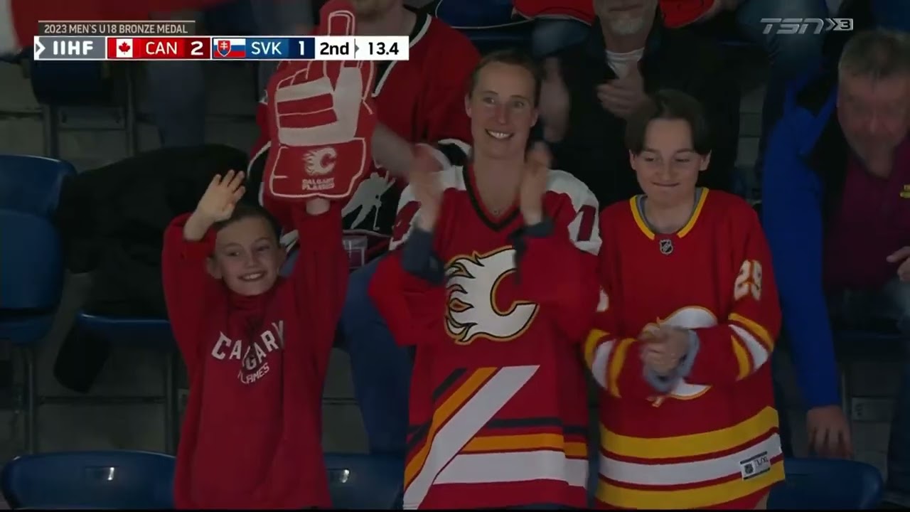 MS U18 SLOVENSKO - KANADA , zostrih 