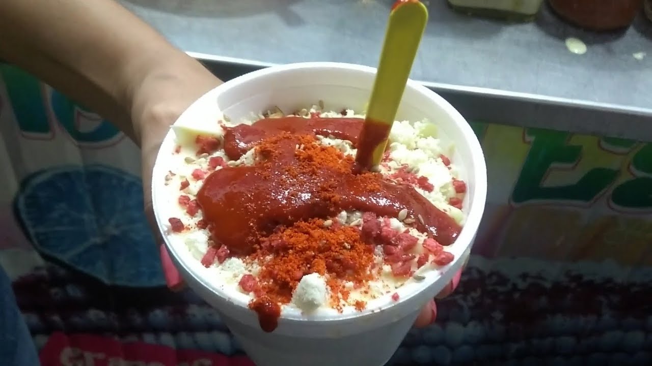 Esquites Mexicanos Jarochos Comida Callejera UNIQUE Mexican Street