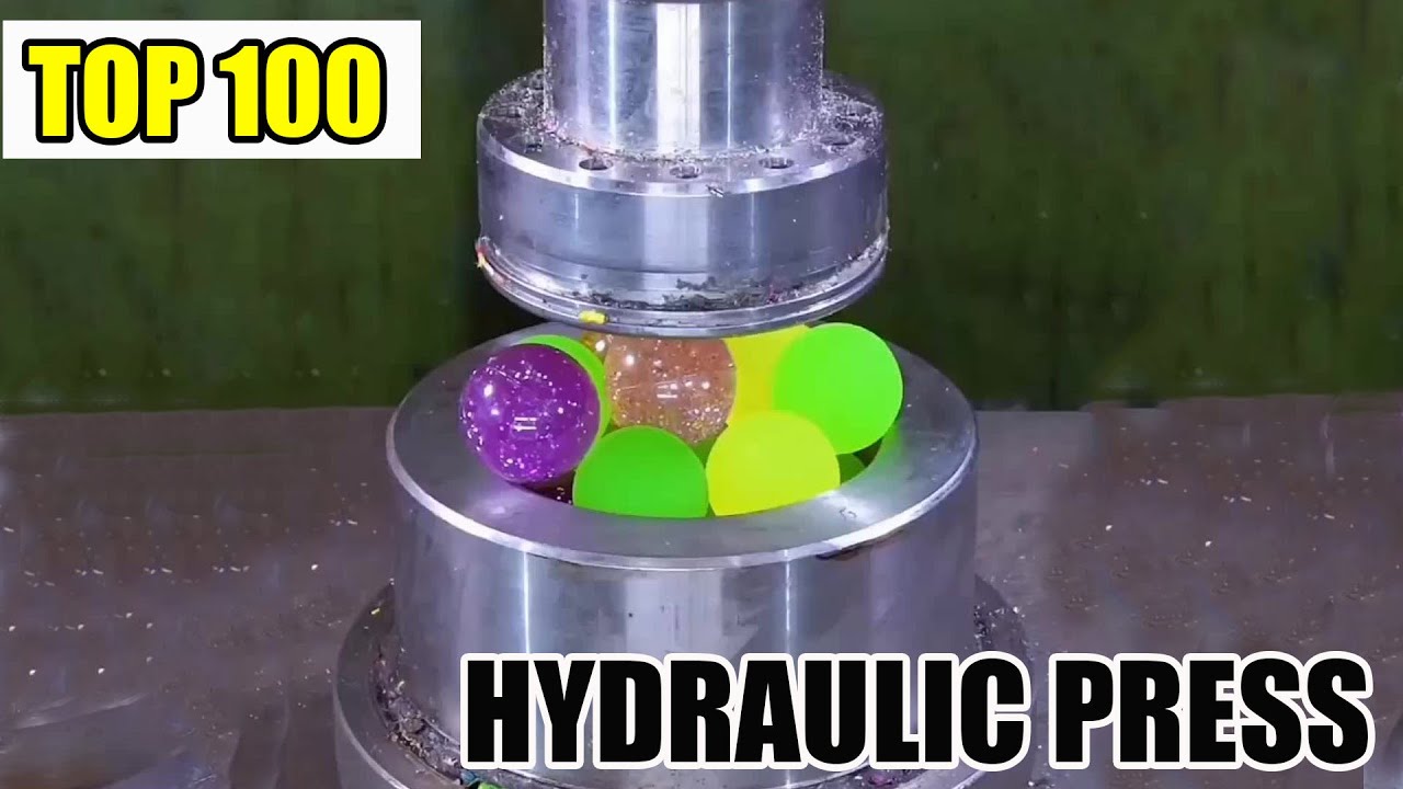 Top 100 Most Satisfying Hydraulic Press Crushes | Ultimate Crushing ...