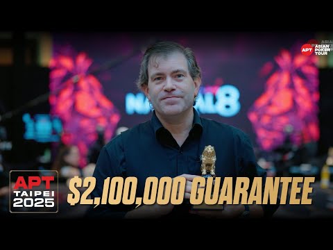 APT Taipei 2025 - Come Play - TWD 70,000,000 (US$ 2,100,000 GTD)