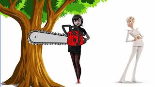 Hotel Transylvania Mavis And Chainsaw Tree