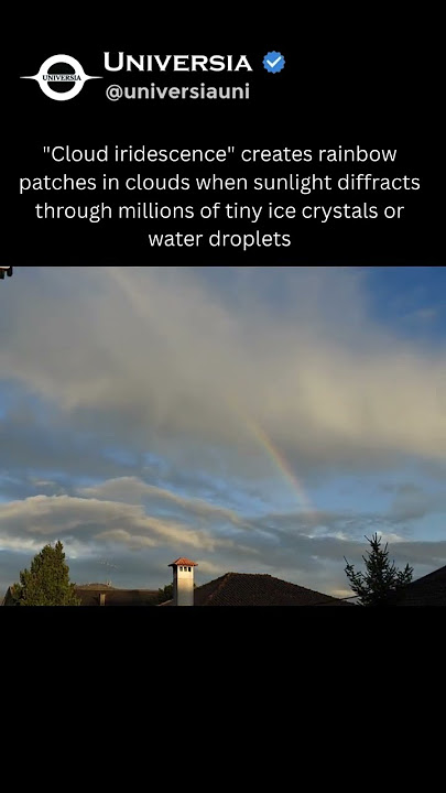 Magical Iridescent Clouds Captured in the Sky!