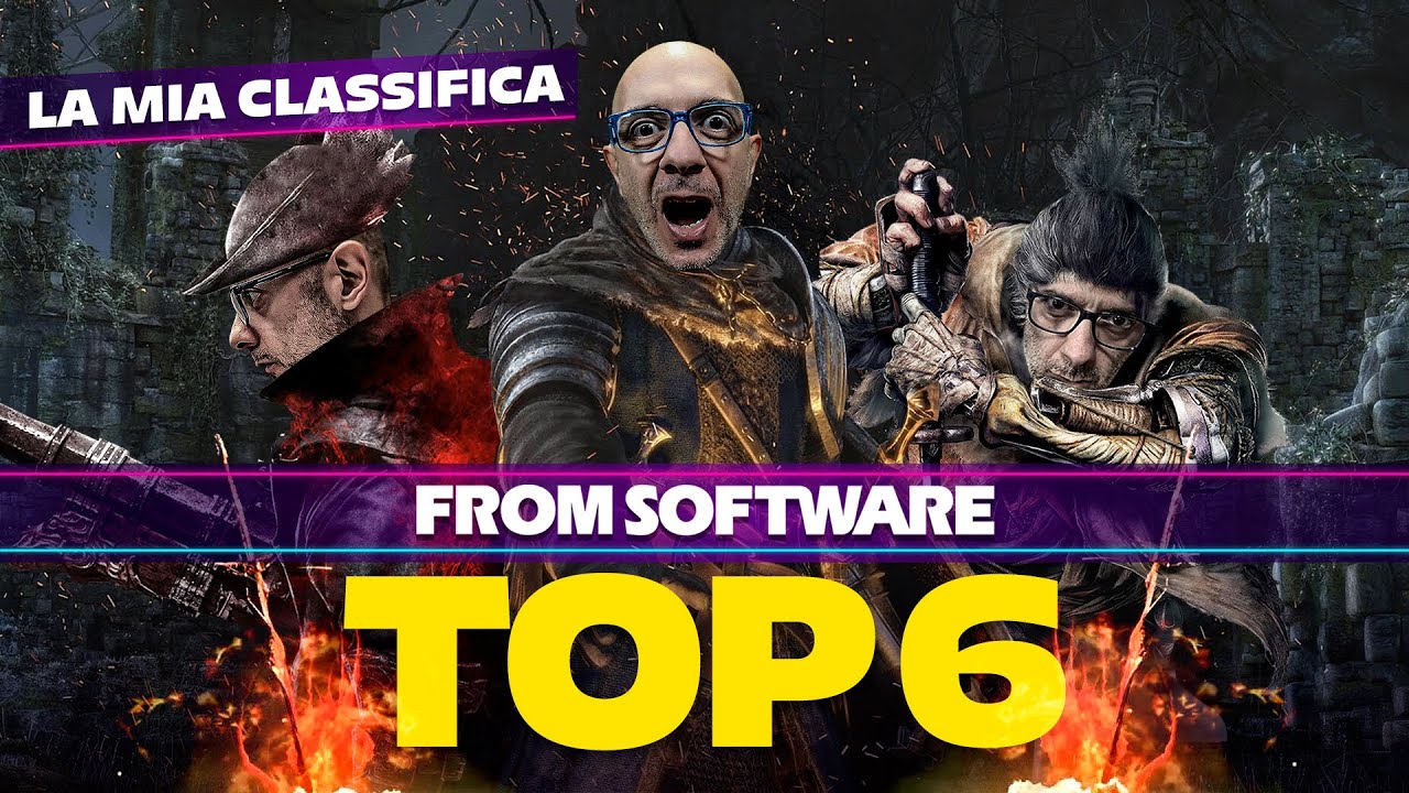 TOP 6 - I migliori giochi From Software (secondo me)